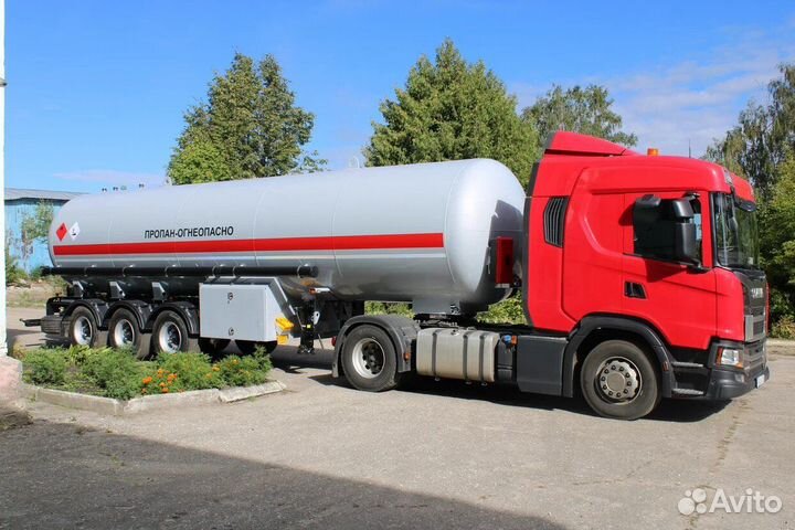 Полуприцеп газовоз GT7 ППЦТ-45, 2023