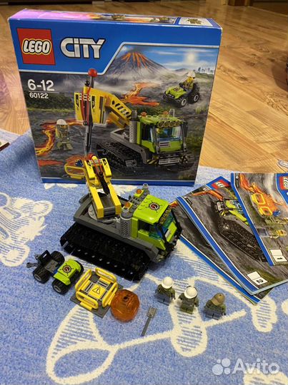 Lego City 60122 исследователи вулканов
