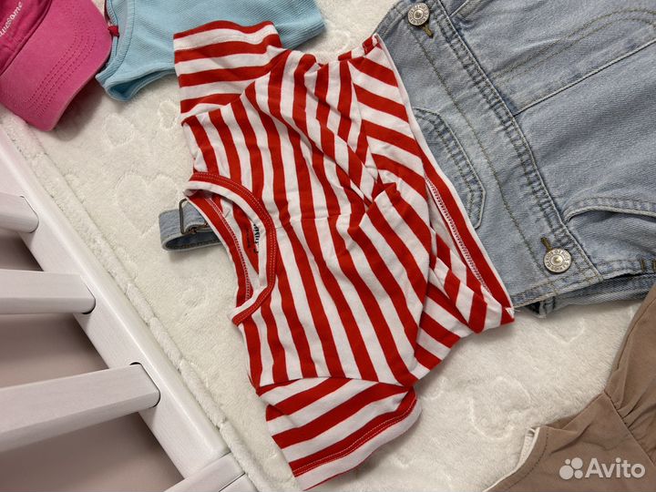 Летние вещи пакетом для девочки 98