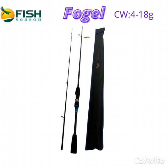 Спиннинг fish season fogel, 4-18g, 2,1m