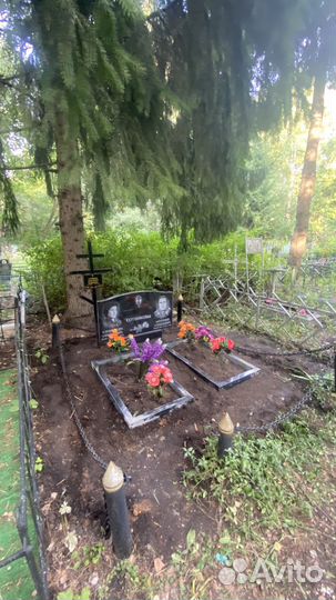 Установка памятников благоустройство могил