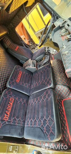 Диван в камаз велюр