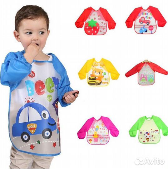 Нагрудник для кормления, рисования, занятий