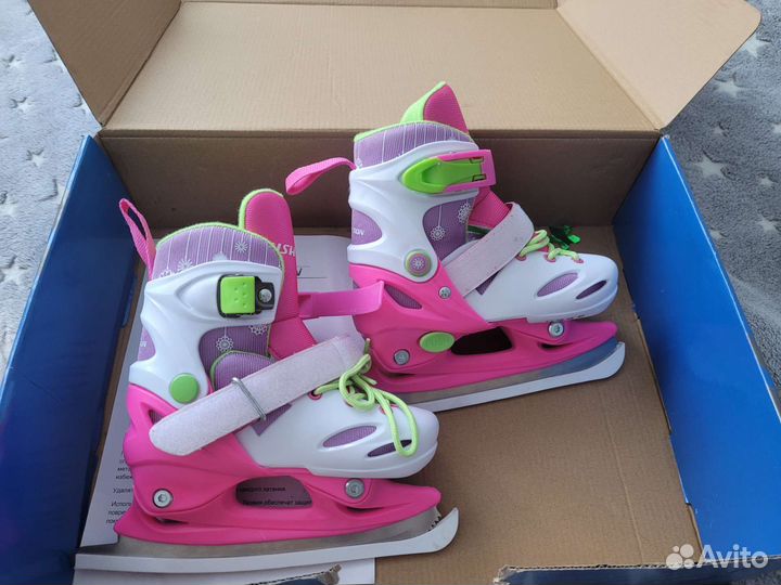 Детские ледовые коньки