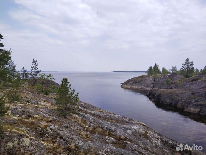 Прокат лодок в шхерах Ладоги
