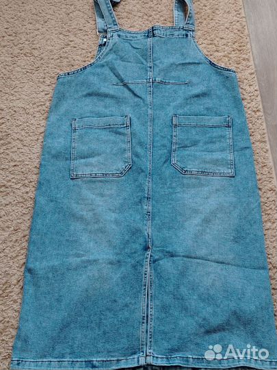 Сарафан джинсовый