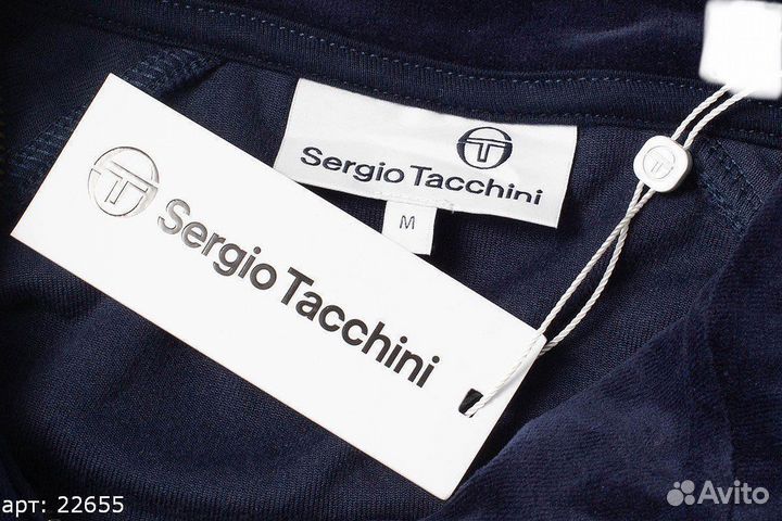 Олимпийка sergio tacchini red line синия