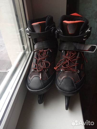 Коньки хоккейные раздвижные Axelo 38-41