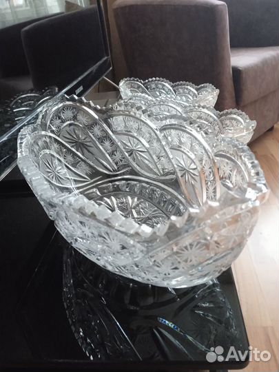 Салатники хрусталь набор