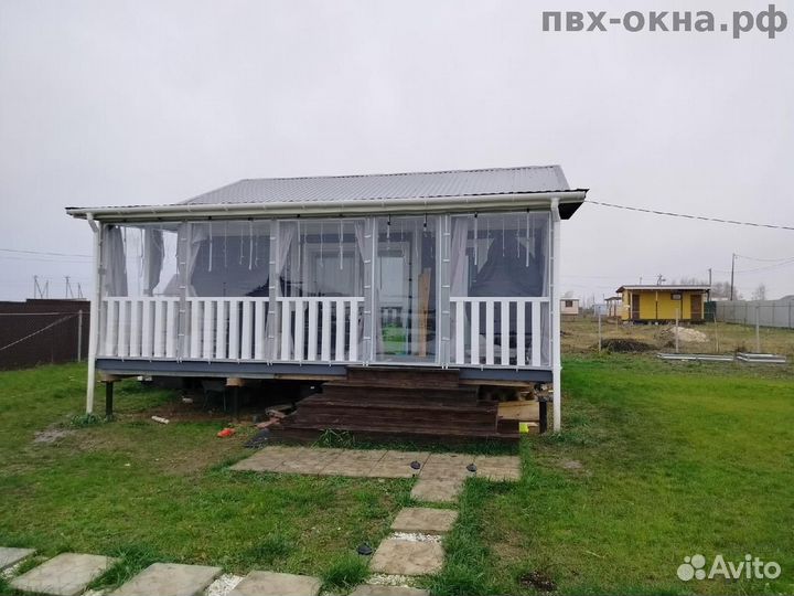 Мягкие окна для террас и беседок