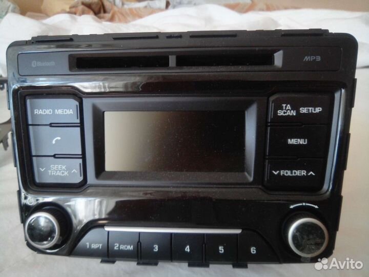 Штатная магнитола на hyundai creta