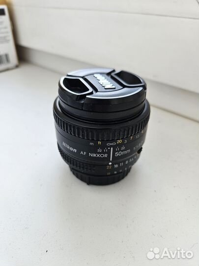 Объектив Nikon AF Nikkor 50mm f/1.8D