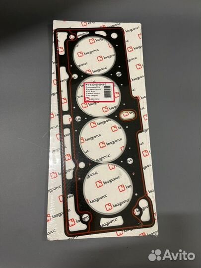 Прокладка гбц renault logan