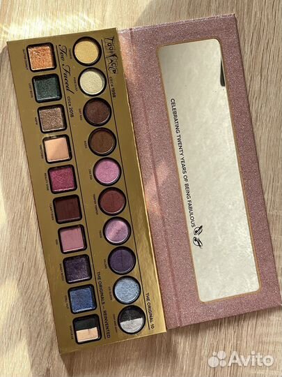 Палетка теней Too faced