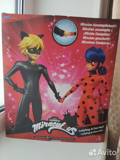 Miraculous сет кукол Леди Баг и Супер-кот