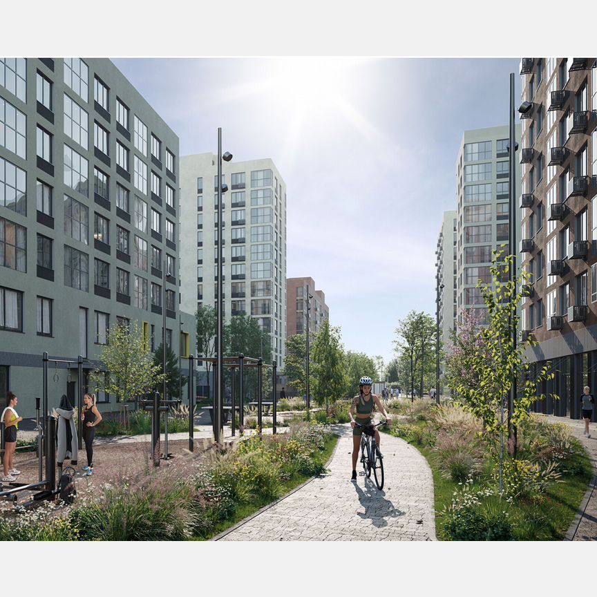 3-к. квартира, 65,7 м², 10/12 эт.