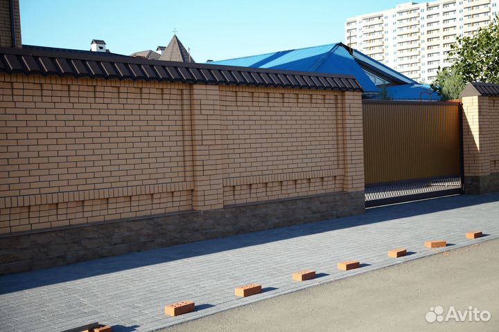 Кирпич облицовочный с завода