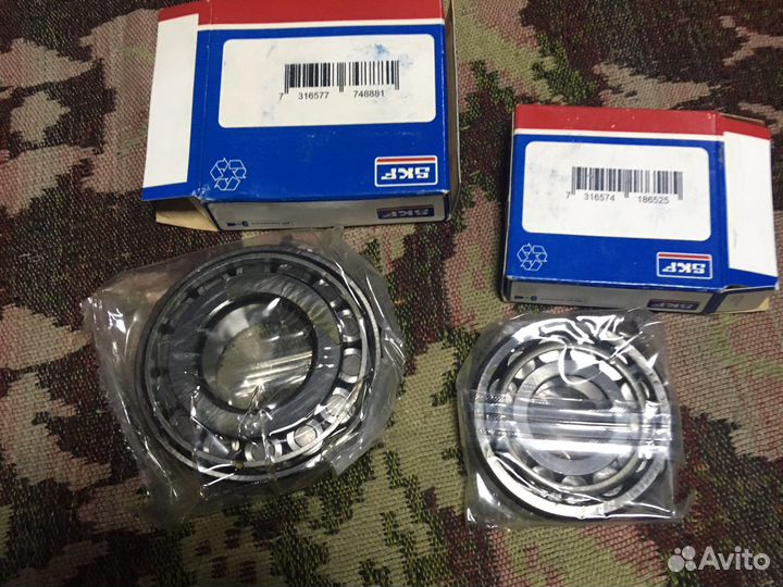 Ступечные подшинкики газель