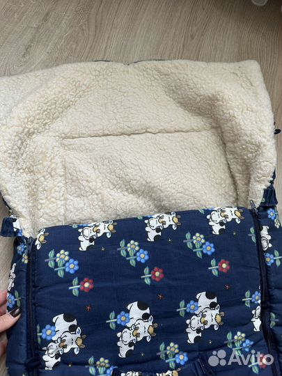 Конверт трансформер овечья шерсть