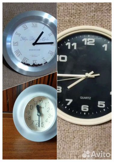Часы настенные интерьерные бесшумные