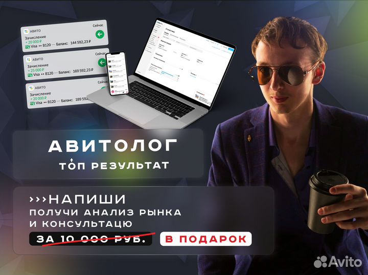 Авитолог. Услуги Авитолога - маркетолог по Avito