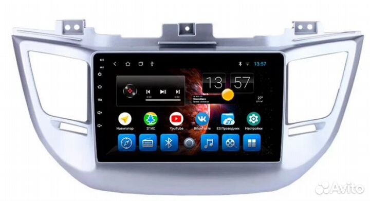 Магнитола Android для Hyundai Tucson 2, 15-18