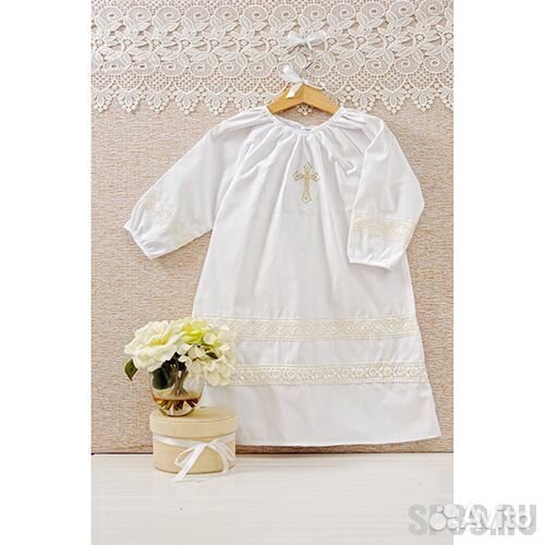 Крестильная рубашка арго, поликоттон