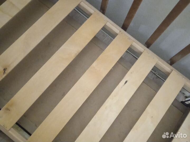 Детская кровать с люлькой и матрасом