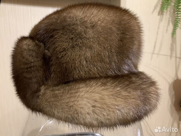 Шапка из меха норки
