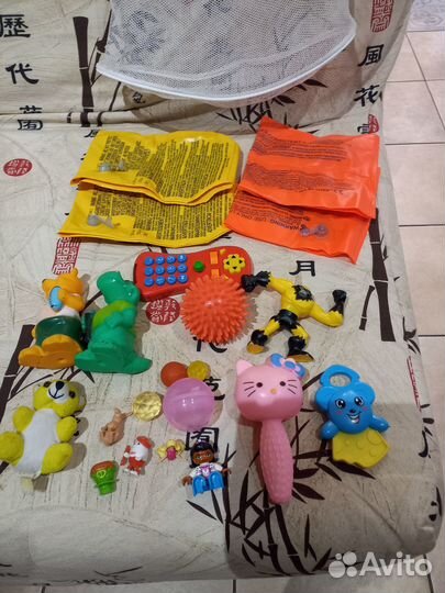 Детские развивающие игрушки пакетом