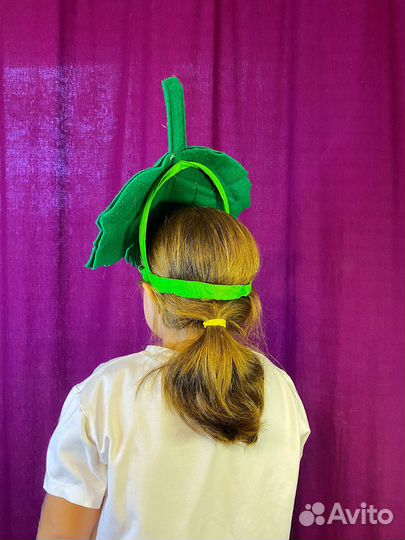 Шапка детская для костюма Виноград