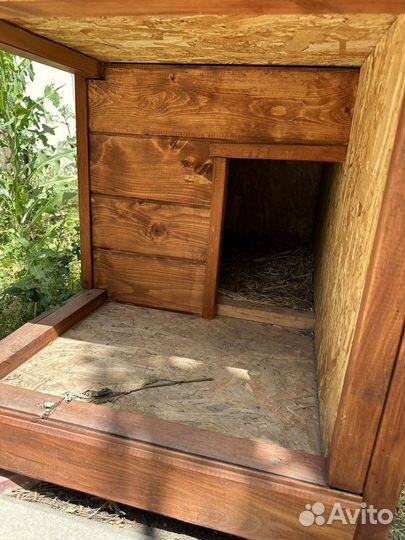 Будка для собаки утепленная