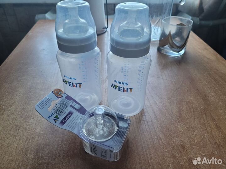 Бутылочки avent