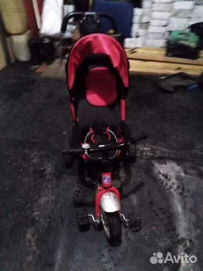 Детский трехколесный велосипед бу