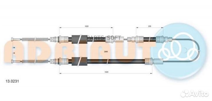 Adriauto 130231 AD13.0231 PE7156716.2127DL-11.5661