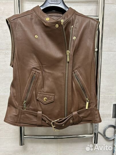 Куртка кожаная женская s Michael Kors