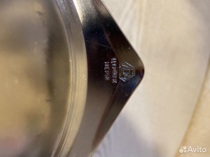 Тарелки из нержавейки СССР