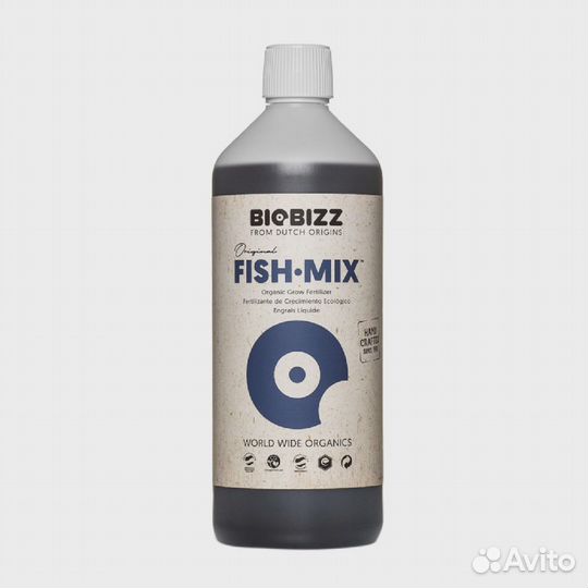 Стимулятор биофлоры BioBizz Fish-Mix 1л