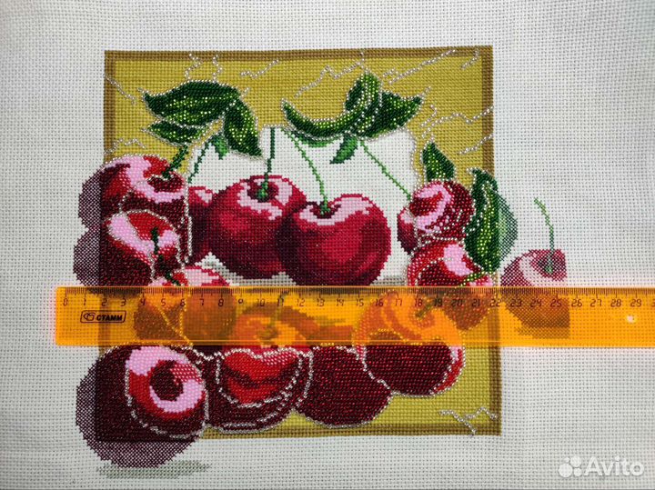 Вышитые картины крестиком и бисером на кухню
