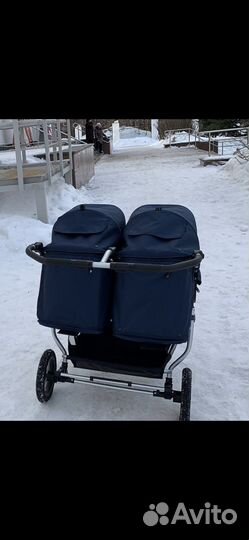 Коляска для двойни Bumbleride Indie Twin