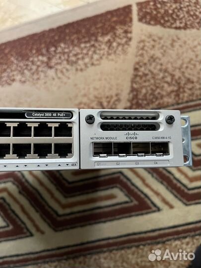 Коммутатор Cisco WS-C3850R-48P-S