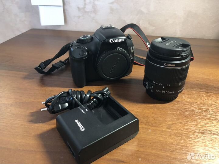 Зеркальный фотоаппарат canon 1100d