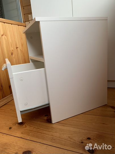 Тумба прикроватная IKEA белая бу brimnes (бримнес)