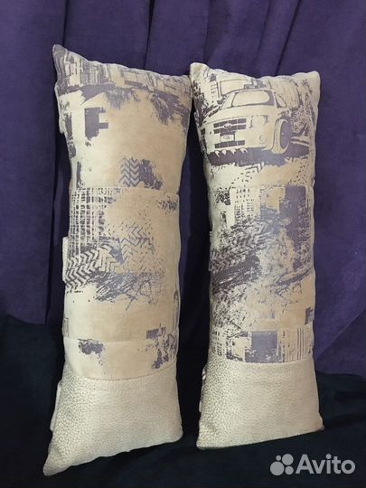 Подушка на автомобильный ремень безопасности 2 шт