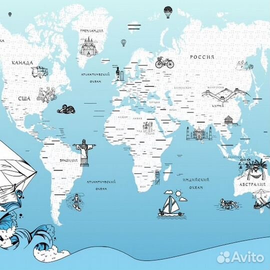 Авторские фотообои 