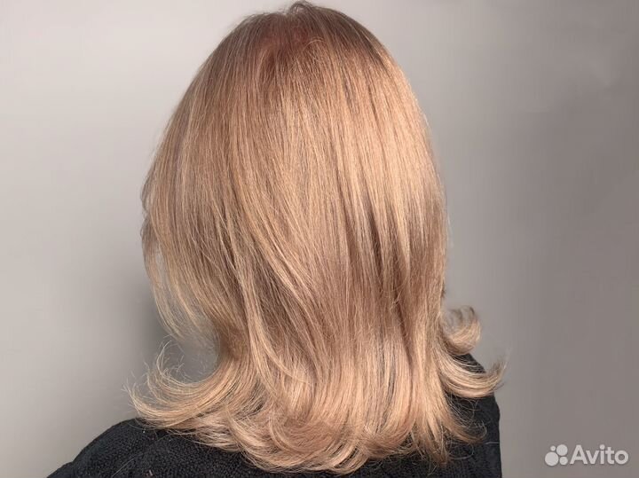 Сложное окрашивание. Блонд. Выход из чёрного