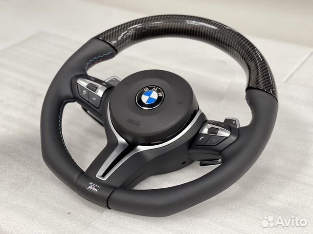 M-руль BMW F30 карбон с анатомией