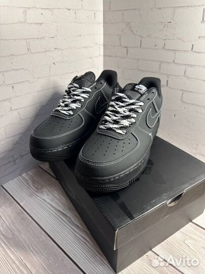 Nike Air Force 1 черные