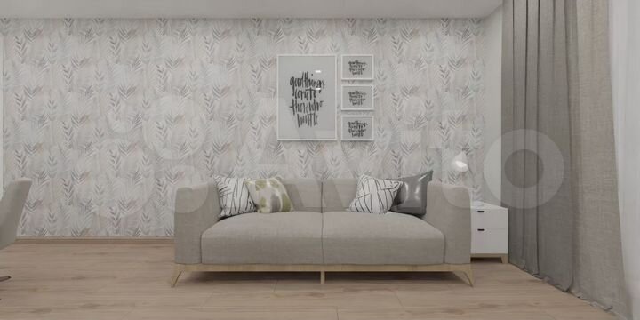 1-к. квартира, 44,3 м², 5/10 эт.