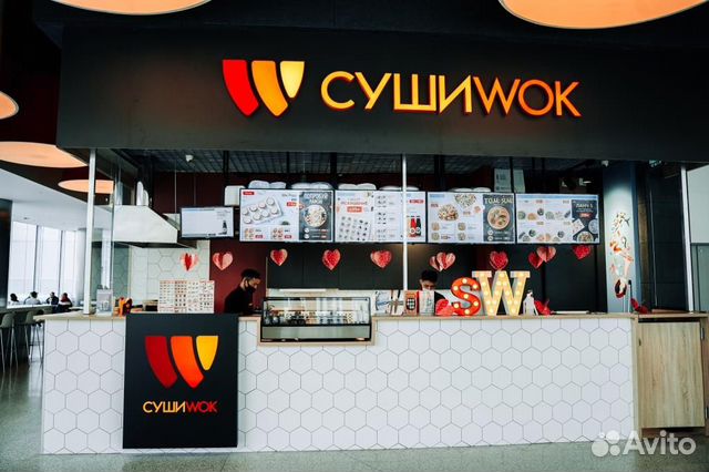 Магазин Суши Wok ТЦ Кунцево Плаза (франшиза)